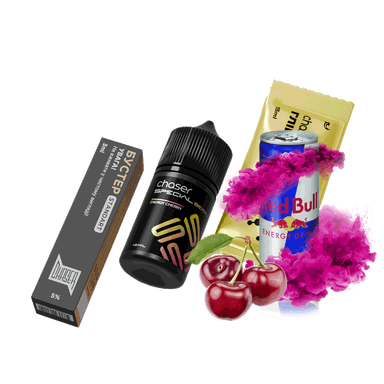 Набір для самозамішування Chaser Special Berry Energy Cherry (Вишня Енергетик, 50 мг, 30 мл)