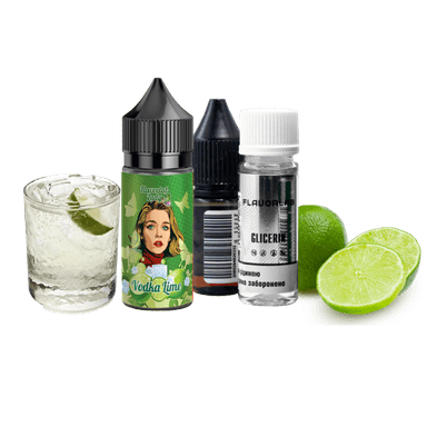 Набір для самозамішування Flavorlab Lady Vodka lime (Горілка лайм, 50 мг, 30 мл)