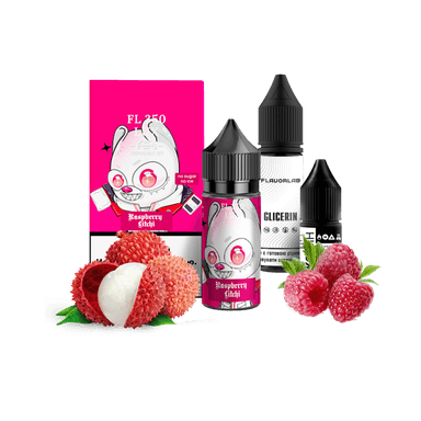 Набір для самозамішування Flavorlab FL350 LUX Raspberry litchi (Малина Лічі, 50 мг, 30 мл)