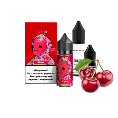 Набір для самозамішування Flavorlab FL350 LUX Cherry (Вишня, 50 мг, 30 мл)