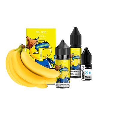 Набір для самозамішування Flavorlab FL350 Banana (Банан, 50 мг, 30 мл)