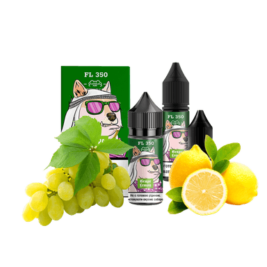 Набір для самозамішування Flavorlab FL350 Grape Lemon (Виноград лимон, 50 мг, 30 мл)