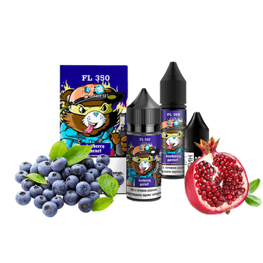 Набір для самозамішування Flavorlab FL350 Blueberry garnett (Чорниця гранат, 50 мг, 30 мл)