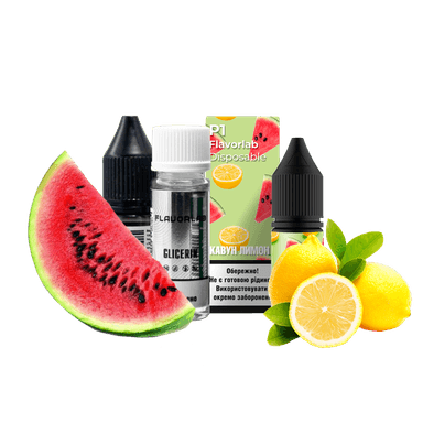 Набір для самозамішування Flavorlab Р1 Кавун лимон (50 мг, 10 мл)