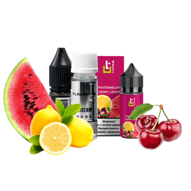 Набір для самозамішування Flavorlab Aroma MAX Watermelon cherry lemon (Кавун вишня лимон, 50 мг, 30 мл)