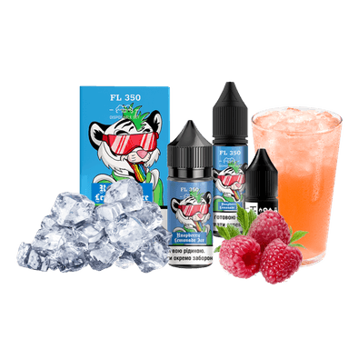 Набір для самозамішування Flavorlab FL350 Raspberry Lemonade Ice (Малина Лімонад Лід, 50 мг, 30 мл)