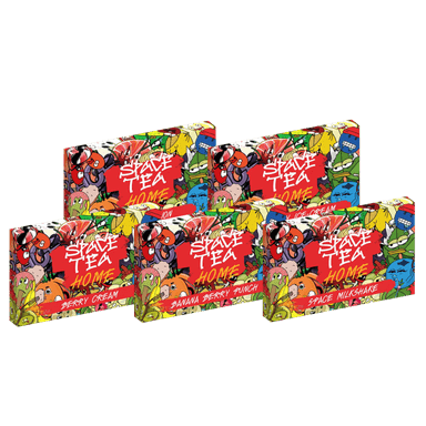 Набір із 5 смаків суміші Space Tea Home Box №2 по 40 г
