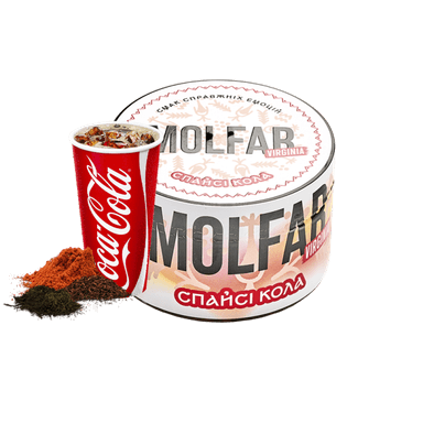Тютюн Molfar Virginia Line Спайсі Кола (200 г)