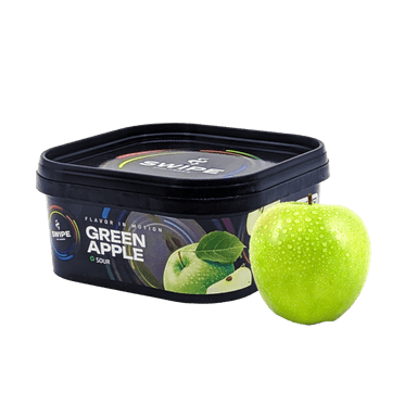 Кальянна суміш Swipe Green Apple (Зелене Яблуко, 250 г)