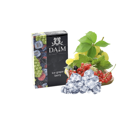 Тютюн DAIM Ice Grape Berry (Виноград Ягоди Лід, 50 г)