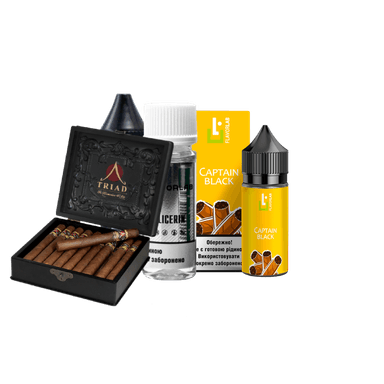 Набір для самозамішування Flavorlab Aroma MAX Strong Capitan black (Капітан блек, 50 мг, 30 мл)
