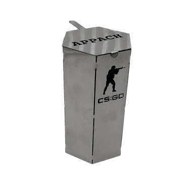 Ковпак для кальяну Appach CS GO Silver (Металік)