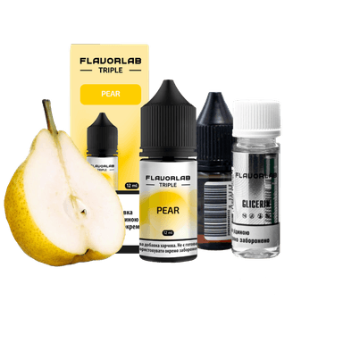 Набір для самозамішування Flavorlab Triple Strong Pear (Груша, 65 мг, 30 мл)