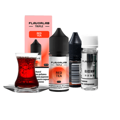 Набір для самозамішування Flavorlab Triple Strong Red Tea (Червоний Чай, 65 мг, 30 мл)