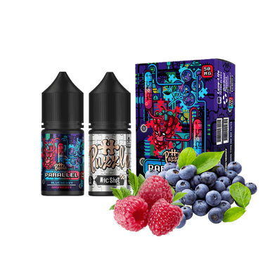 Набір для самозамішування In Bottle Parallel Puzzle Blueberry Raspberry (Чорниця Малина, 50 мг, 30 мл)