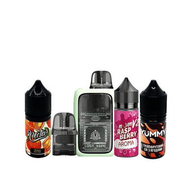 Комплект Lost Vape Ursa Epoch та стартовий набір рідин
