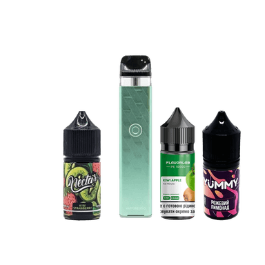 Комплект Vaporesso XROS 3 Kit 1000 та стартовий набір рідин