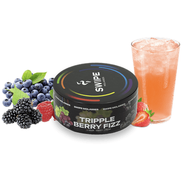Кальянна суміш Swipe Tripple Berry Fizz (Ягідна шипучка, 100 г)