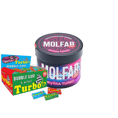 Тютюн Molfar Chill Line Жуйка Turbo (Жуйка Турбо, 40 г)