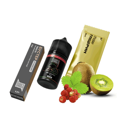 Набір для самозамішування Chaser Black Kiwi Wild Strawberry Ultra (Ківі Суниця, 65 мг, 30 мл)