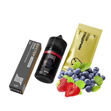 Набір для самозамішування Chaser Black Strawberry Blueberry Ultra (Полуниця Чорниця, 65 мг, 30 мл)