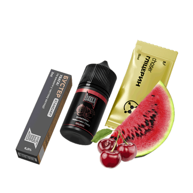 Набір для самозамішування Chaser Black Watermelon Cherry Ultra (Кавун Вишня, 65 мг, 30 мл)