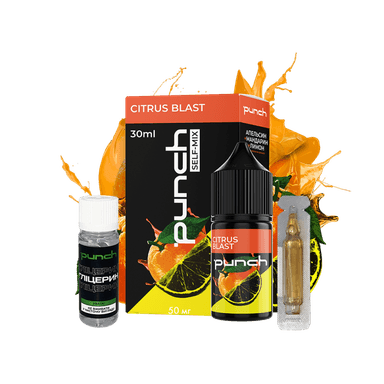 Набір для самозамішування Punch Citrus Blast (Апельсин Лимон Мандарин, 50 мг, 30 мл)