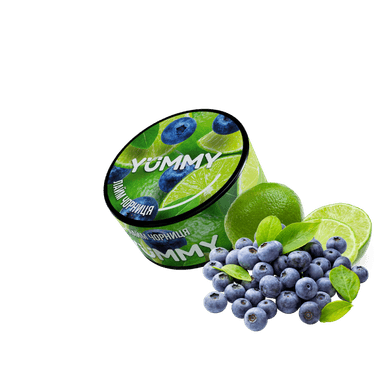 Тютюн Yummy Лайм Чорниця (100 г)