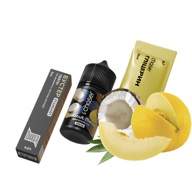 Набір для самозамішування Chaser Lux Coconut Melon (Кокос Лимон, 65 мг, 30 мл)
