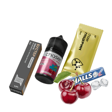Набір для самозамішування Chaser Cherry Menthol Ultra (Вишня Ментол, 65 мг, 30 мл)