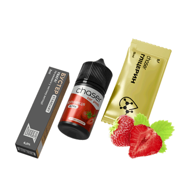 Набір для самозамішування Chaser Strawberry Ultra (Полуниця, 65 мг, 30 мл)