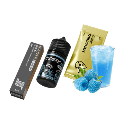 Набір для самозамішування Chaser Mix Blue Raspberry Lemonade Ultra (Синя Малина Лимонад, 65 мг, 30 мл)