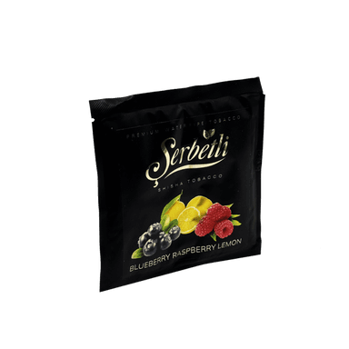 Тютюн Serbetli Blueberry Raspberry Lemon (Чорниця Малина Лимон, 100 г)