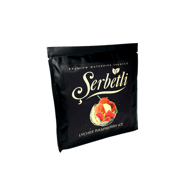Тютюн Serbetli Lychee Raspberry Ice (Лічі Маліна Лід, 100 г)