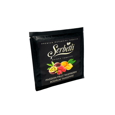 Тютюн Serbetli Passion fruit Raspberry Bodrum Tangerine (Маракуя Малина Мандарин, 100 г)