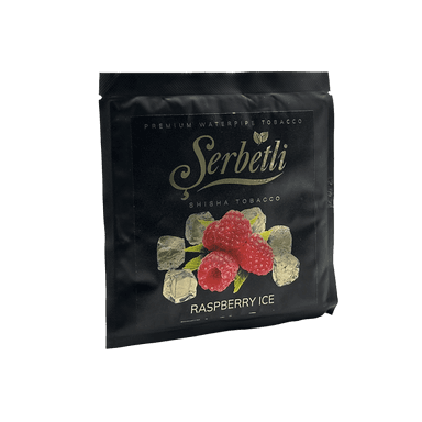 Тютюн Serbetli Raspberry Ice (Малина Лід, 100 г)