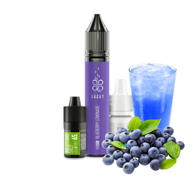 Набір для самозамішування Lucky Blueberry Lemonade (Чорничний лимонад, 65 мг, 30 мл)