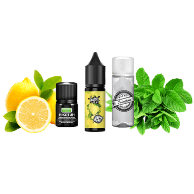 Набір для самозамішування Hype Kit Lemon Mint (Лимон М'ята, 50 мг, 15 мл)