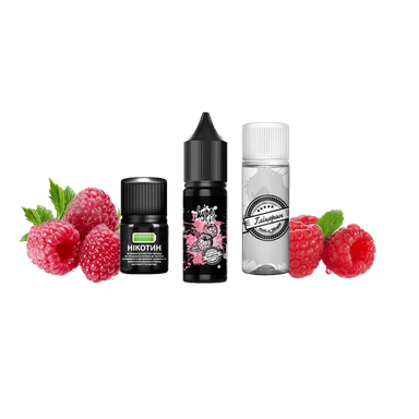 Набір для самозамішування Hype Kit Raspberry (Малина, 50 мг, 15 мл)