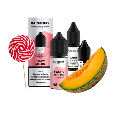 Набір для самозамішування Flavorlab Rainberry Juice Candy Melon (Цукерки Диня, 65 мг, 30 мл)