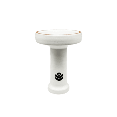 Глиняна чаша 2x2Hookah Royal Flat White (Білий)