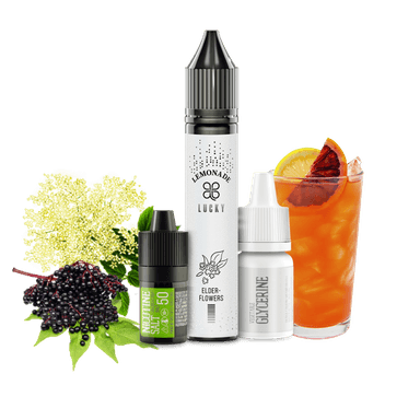 Набір для самозамішування Lucky Elderflowers Lemonade (Бузина Лимонад, 50 мг, 30 мл)
