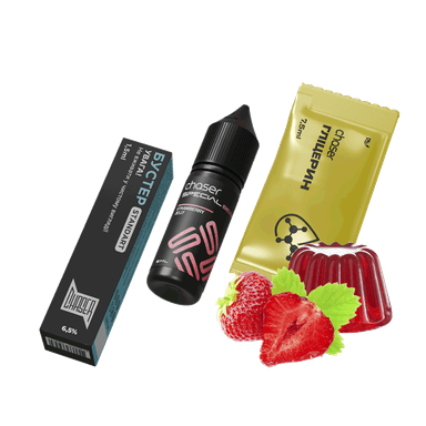 Набір для самозамішування Chaser Special Berry Strawberry Jelly (Полуничне Желе, 65 мг, 15 мл)