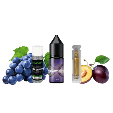 Набір для самозамішування Punch X Plum Bitter (Плам Біттер, 50 мг, 15 мл)