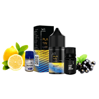 Набір для самозамішування WES Platinum Currant Lemon (Смородина Лимон, 50 мг, 30 мл)