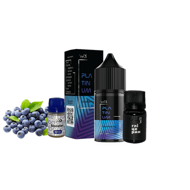 Набір для самозамішування WES Platinum Blueberry (Чорниця, 50 мг, 30 мл)