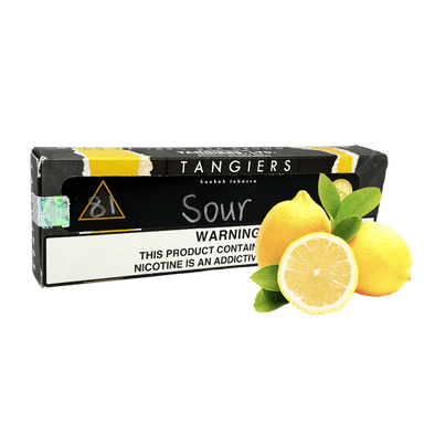Тютюн Tangiers Noir №81 Sour (Саур, 250 г) Чорна упаковка