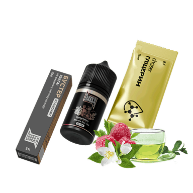 Набір для самозамішування Chaser Black Jasmine Raz Tea Ultra (Жасмин Малина Чай, 50 мг, 30 мл)