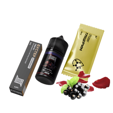 Набір для самозамішування Chaser Black Blackcurrant Rose Ultra (Смородина Троянда, 65 мг, 30 мл)