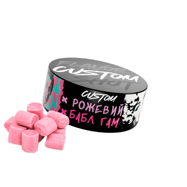 Тютюн Custom Рожевий Бабл Гамм (100 г)